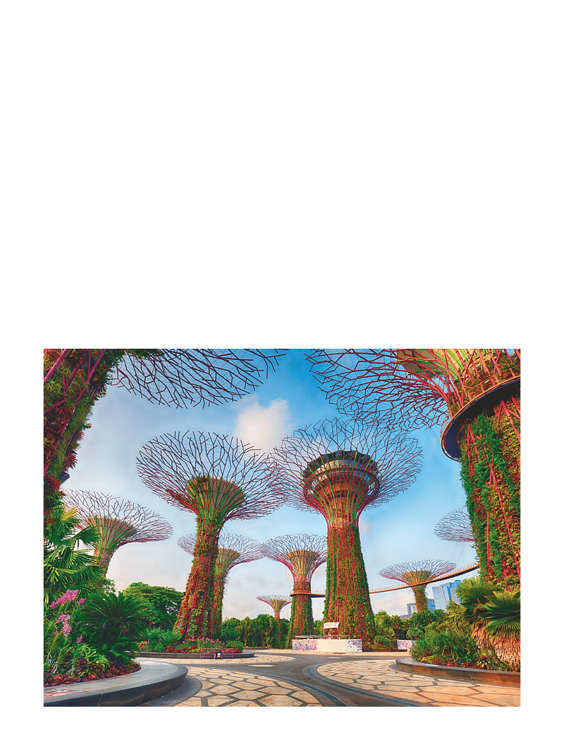 Ravensburger - Garden By The Bay At Singapore 1500p - klassísk púsl - multi coloured - 2