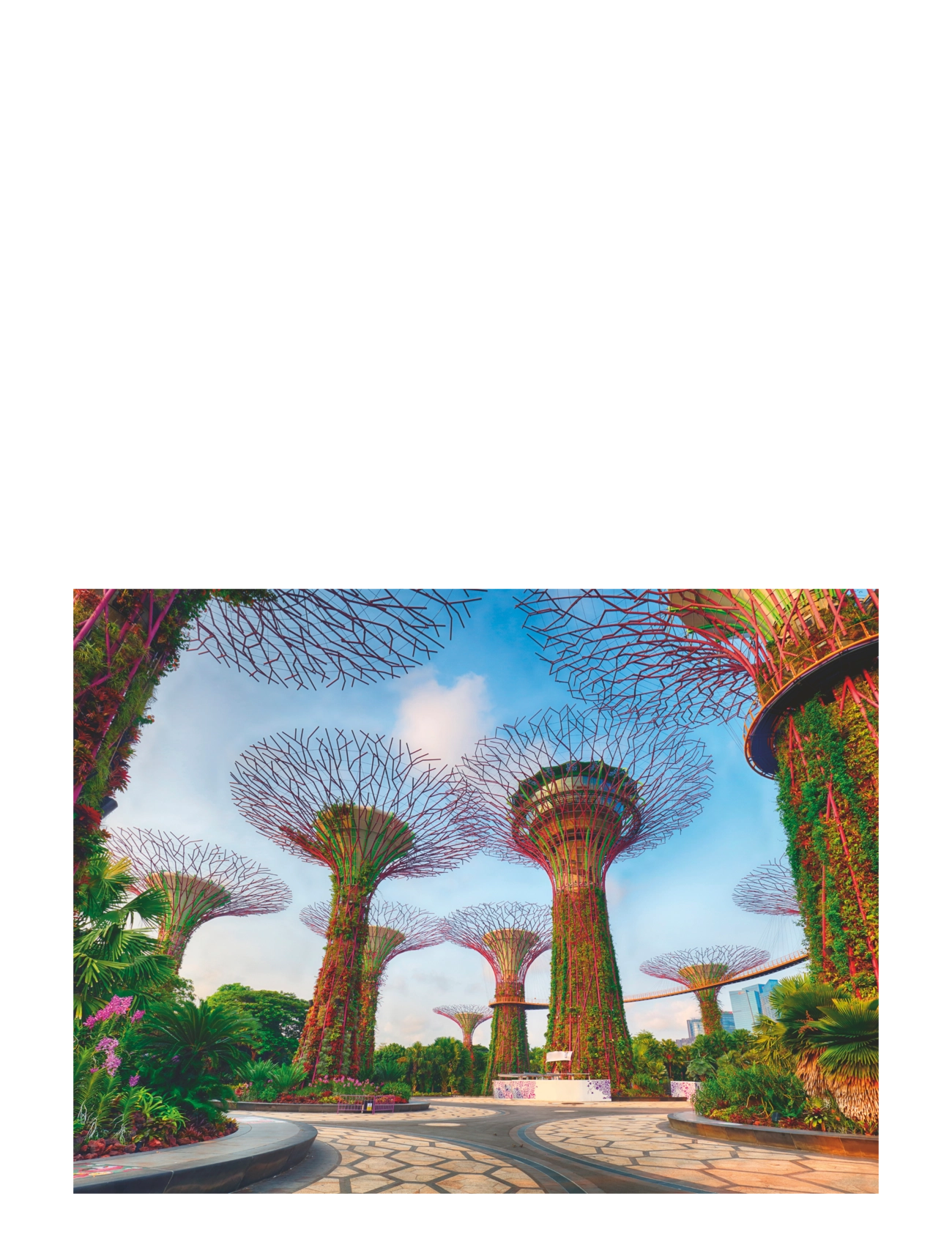 Ravensburger - Garden By The Bay At Singapore 1500p - klassísk púsl - multi coloured - 2