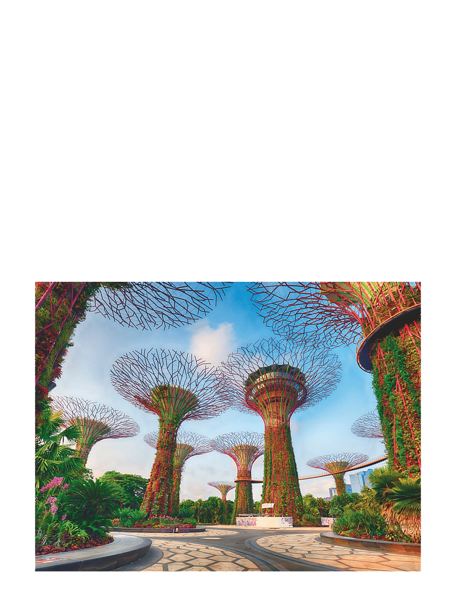 Ravensburger - Garden By The Bay At Singapore 1500p - klassísk púsl - multi coloured - 2