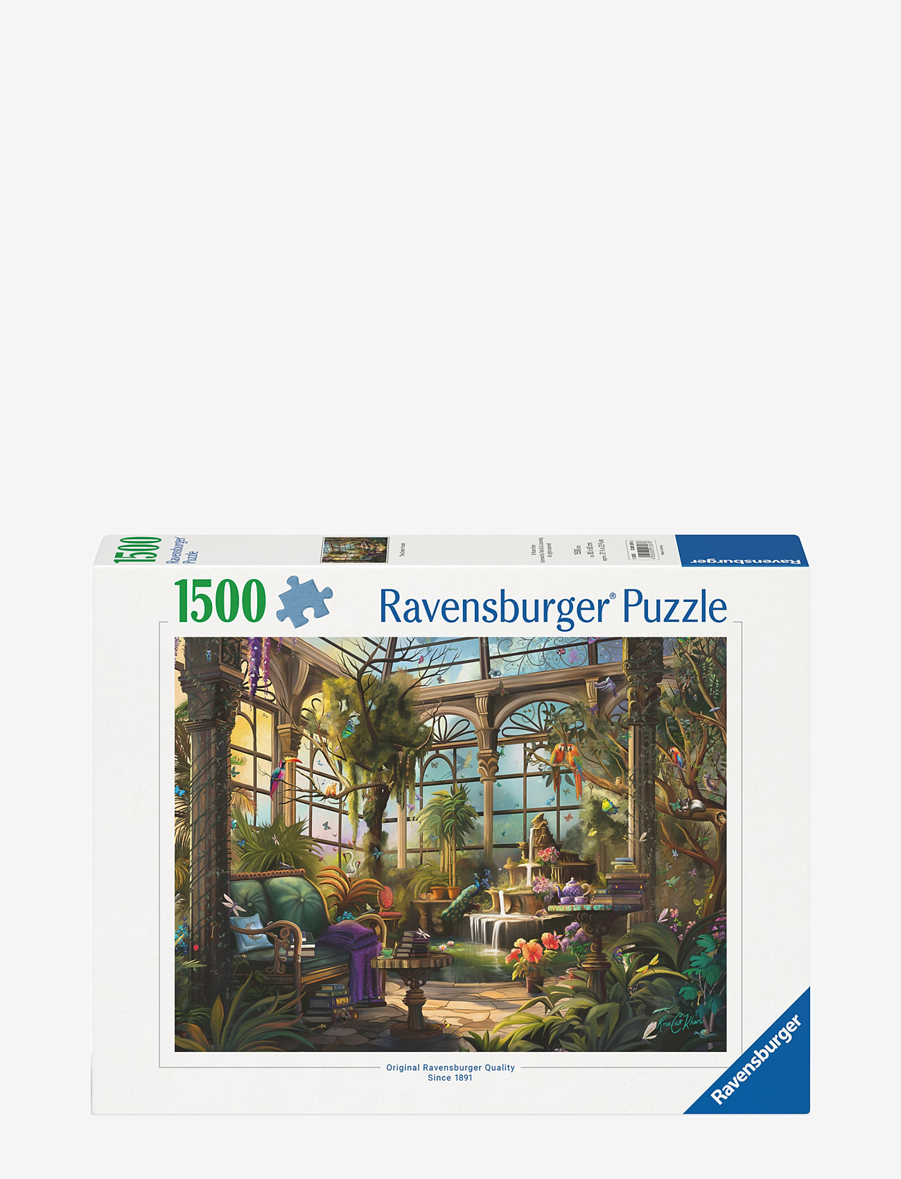Ravensburger - Grønne huset 1500p - classic puzzles - multi coloured - 1