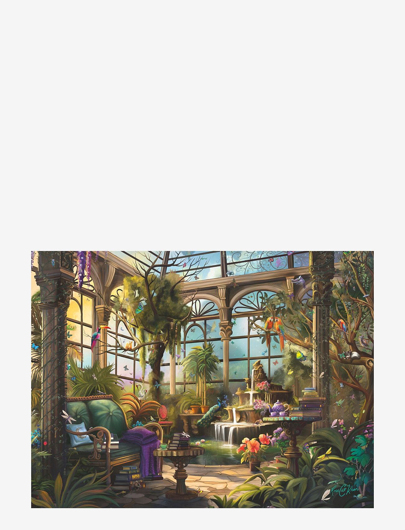 Ravensburger - Grønne huset 1500p - classic puzzles - multi coloured - 2