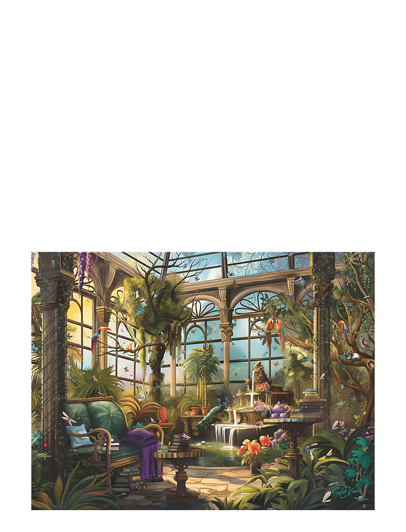 Ravensburger - The Greenhouse 1500p - klassísk púsl - multi coloured - 2