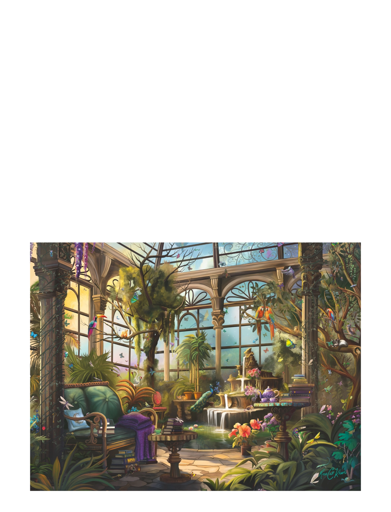 Ravensburger - The Greenhouse 1500p - klassiska pussel - multi coloured - 2