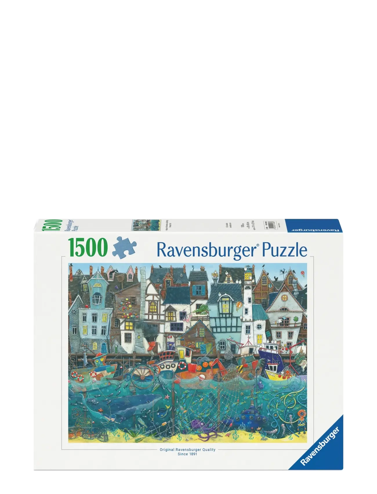 Ravensburger Ship/Habour 1500p - 4 for 3 - MULTI COLOURED / multi
