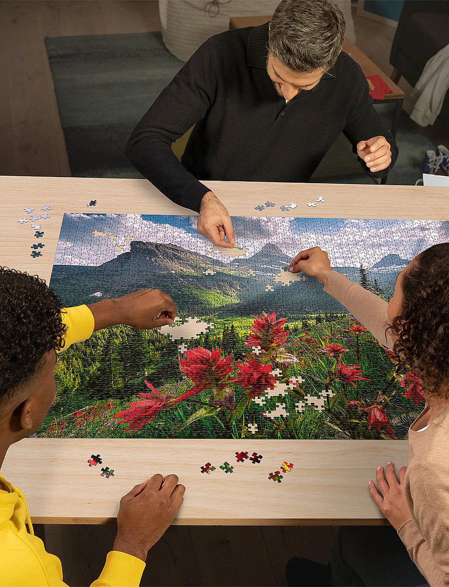 Ravensburger - Pristine Mountains 2000p - klassísk púsl - multi coloured - 0