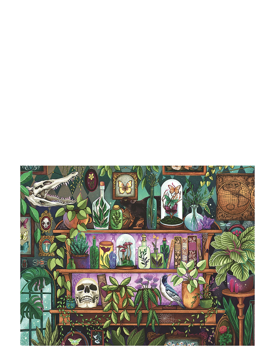 Ravensburger - A Witch's Favorite Things 2000p - klassísk púsl - multi coloured - 2