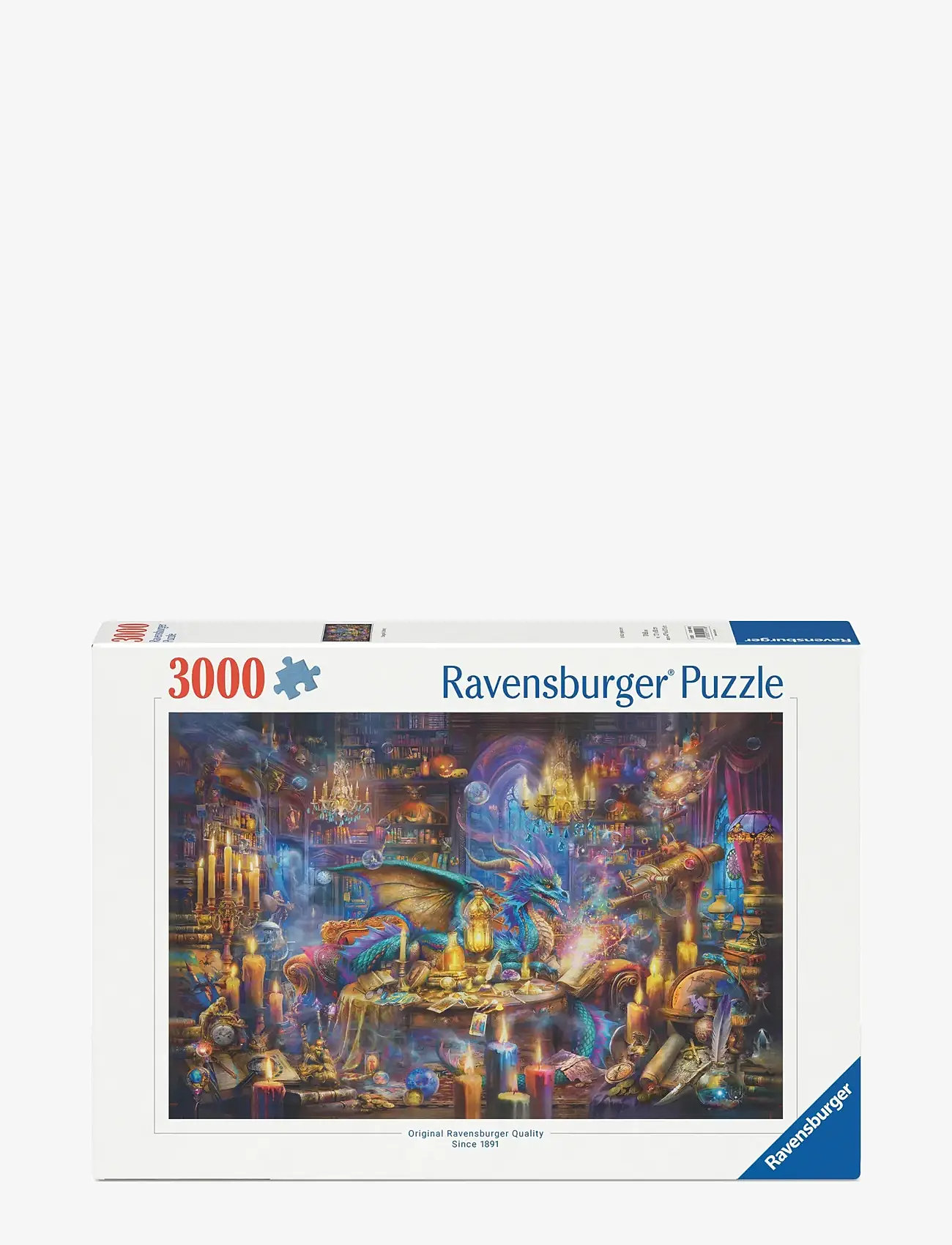 Ravensburger - Dragon’s Library 3000p - klassiska pussel - multi coloured - 0