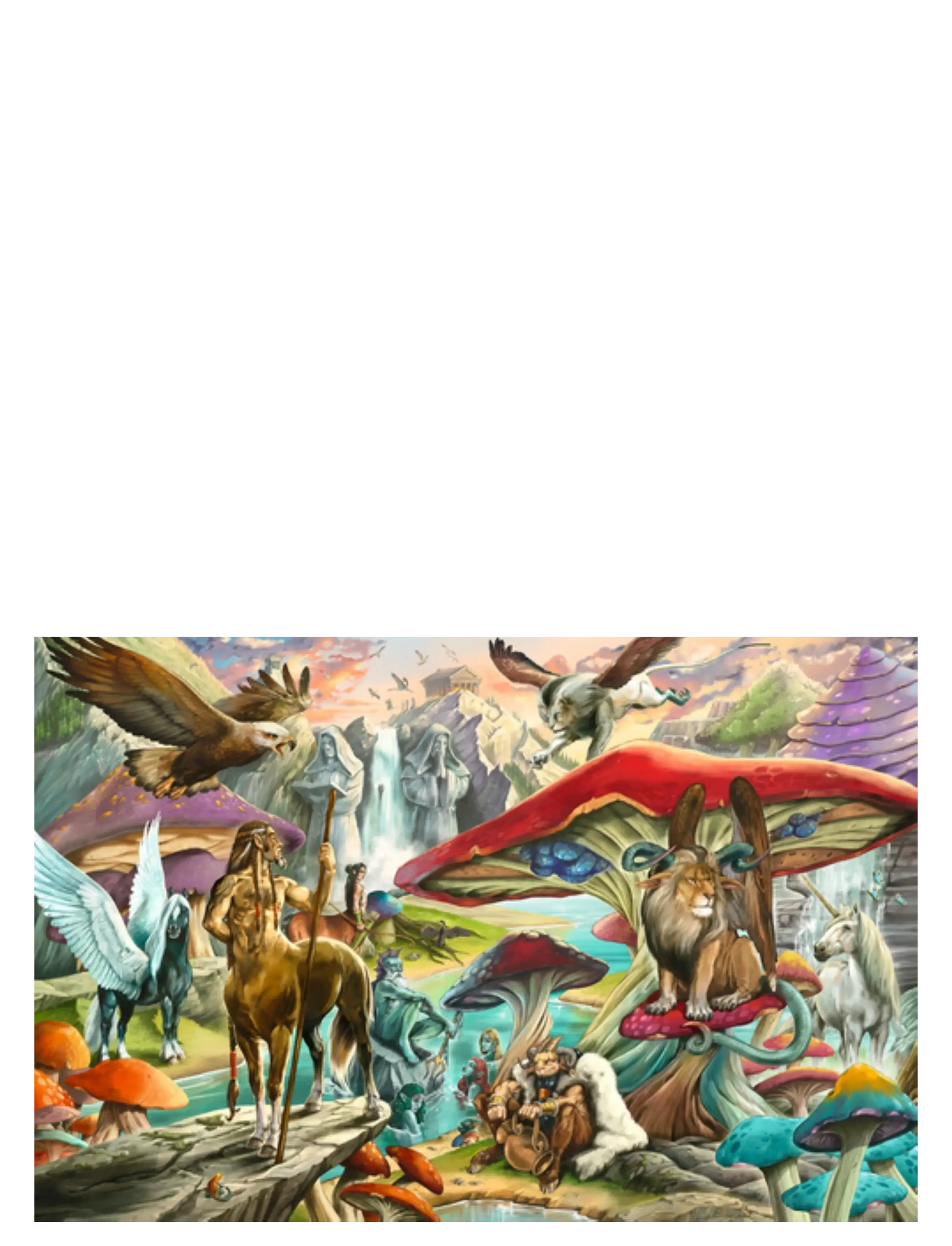 Ravensburger - Mushrooms 5000p - klassiset palapelit - multi coloured - 1
