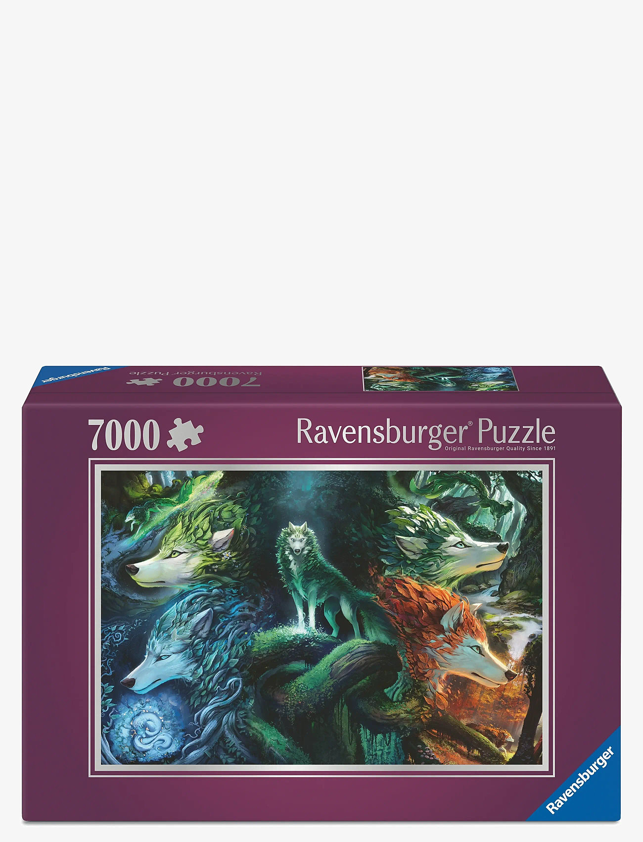 Ravensburger - Whispers of the Forest 7000p - klassiske puslespil - multi coloured - 0