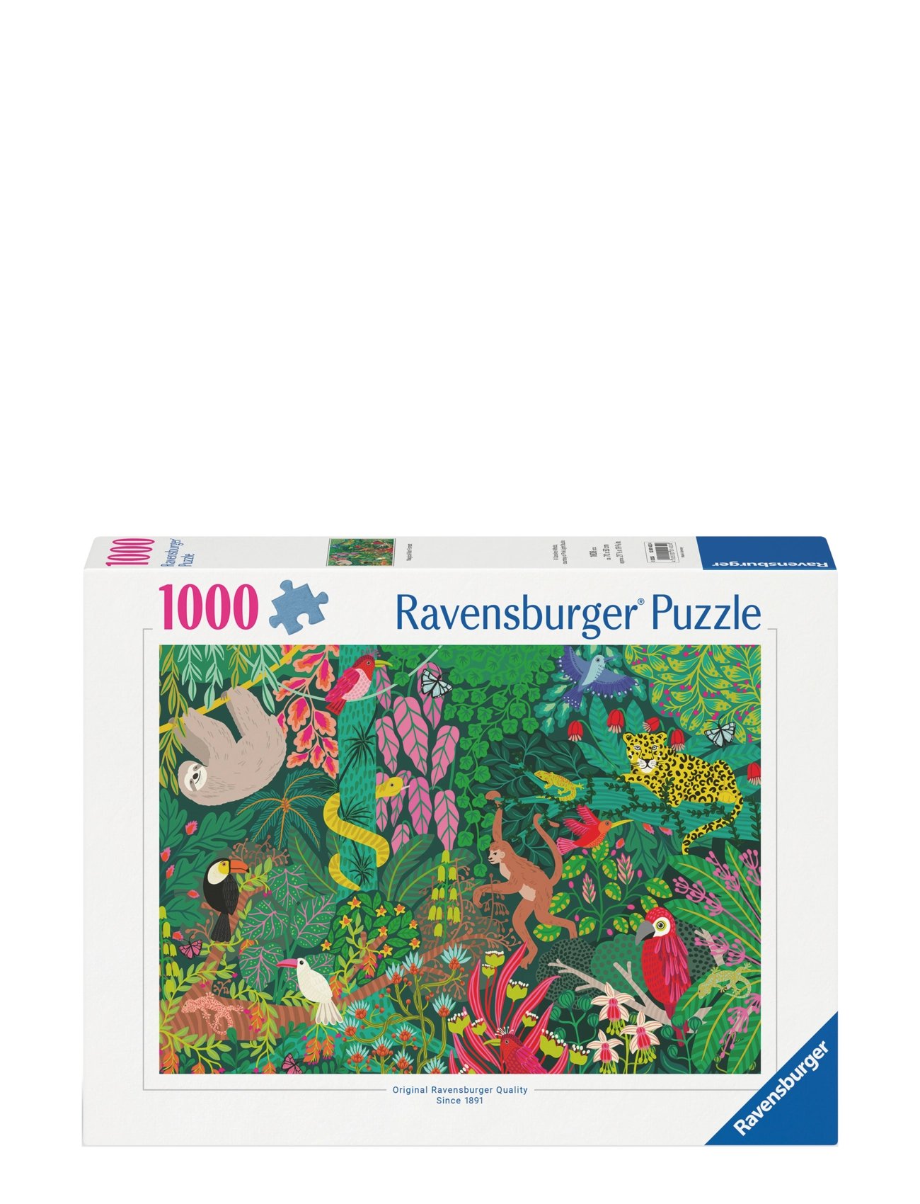 Ravensburger Magical Rain Forest 1000p - Klassiske puslespil - MULTI COLOURED / multi
