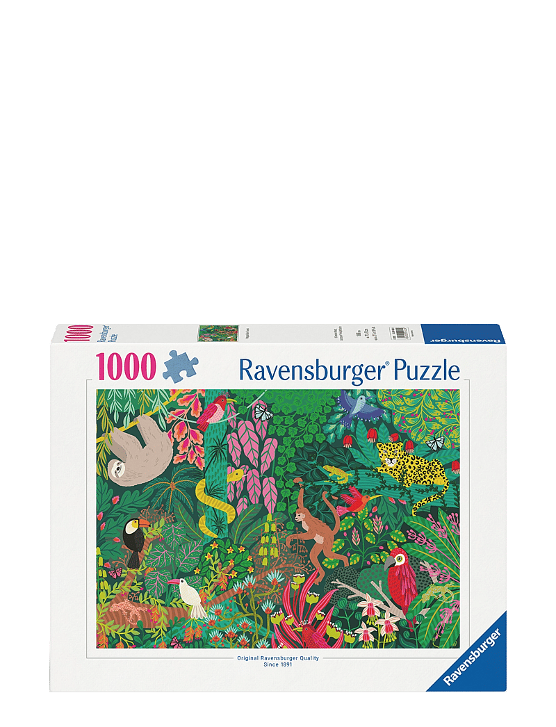 Ravensburger - Magical Rain Forest 1000p - klassísk púsl - multi coloured - 1