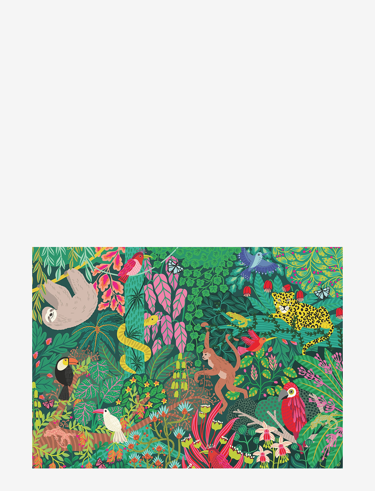 Ravensburger - Magical Rain Forest 1000p - klassiske puslespil - multi coloured - 2