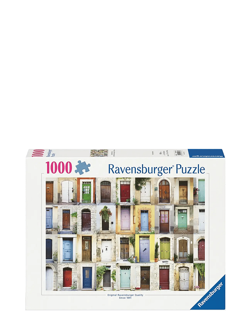 Ravensburger - Beautiful Doors In Provence 1000p - klassísk púsl - multi coloured - 0