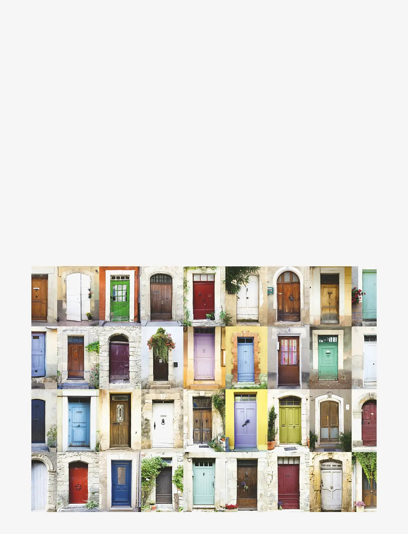 Ravensburger - Beautiful Doors In Provence 1000p - klassiske puslespil - multi coloured - 1