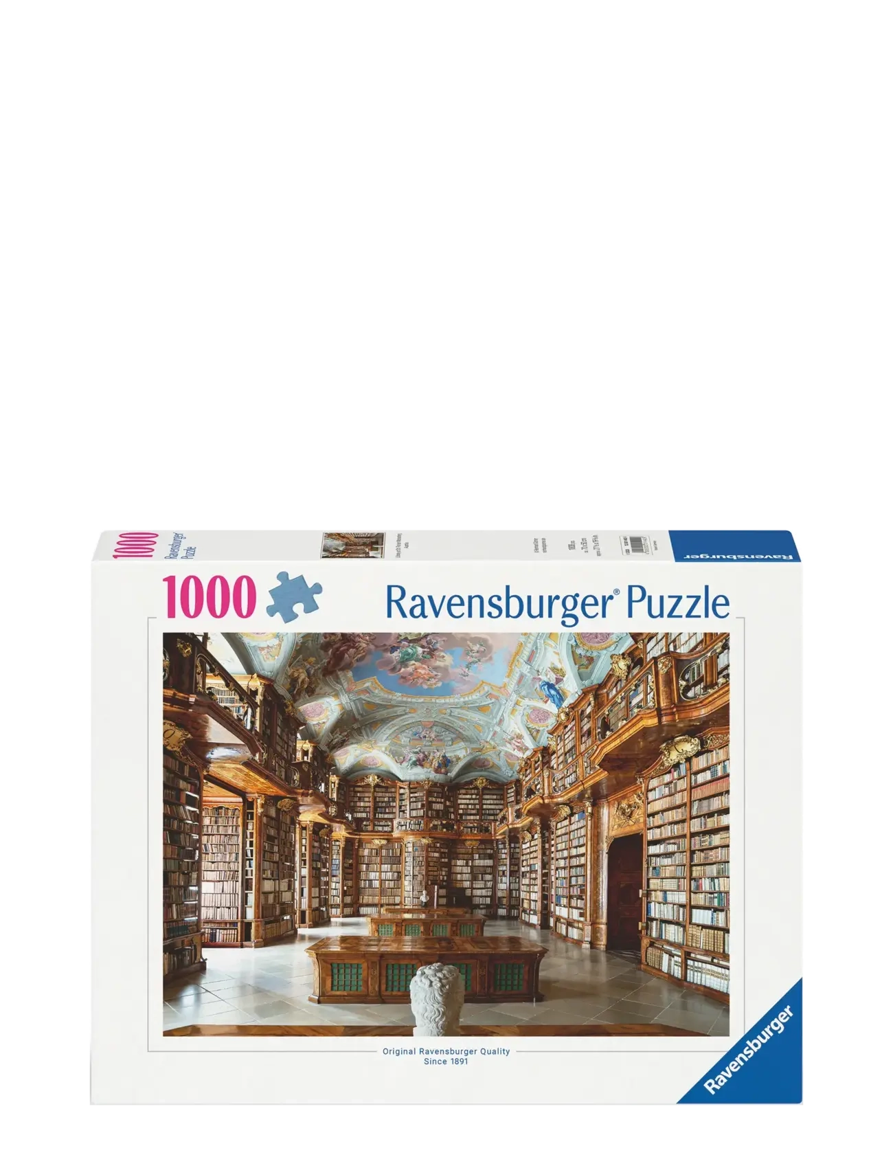 Ravensburger Library at St. Florian Monastery 1000p - Legetøj - MULTI COLOURED / multi