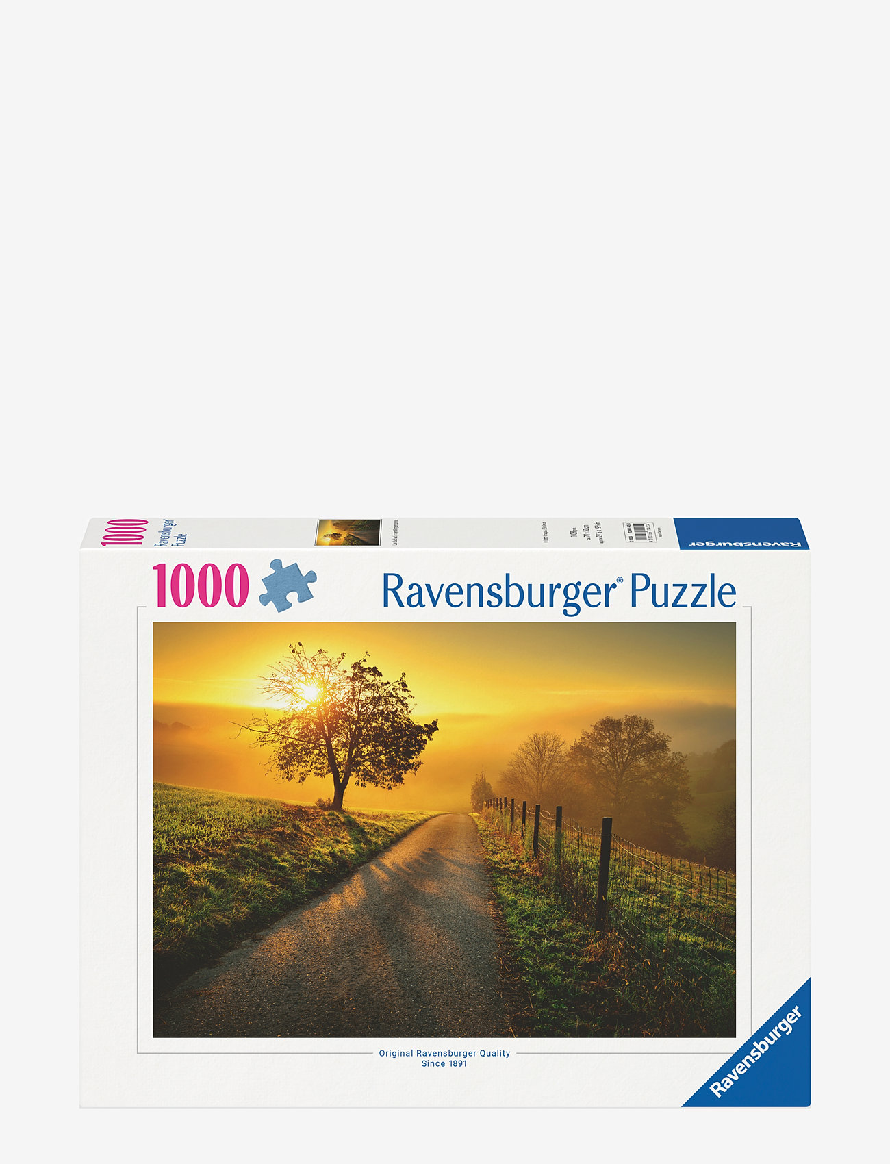 Ravensburger - Landscape In Morning Sun 1000p - classic puzzles - multi coloured - 0