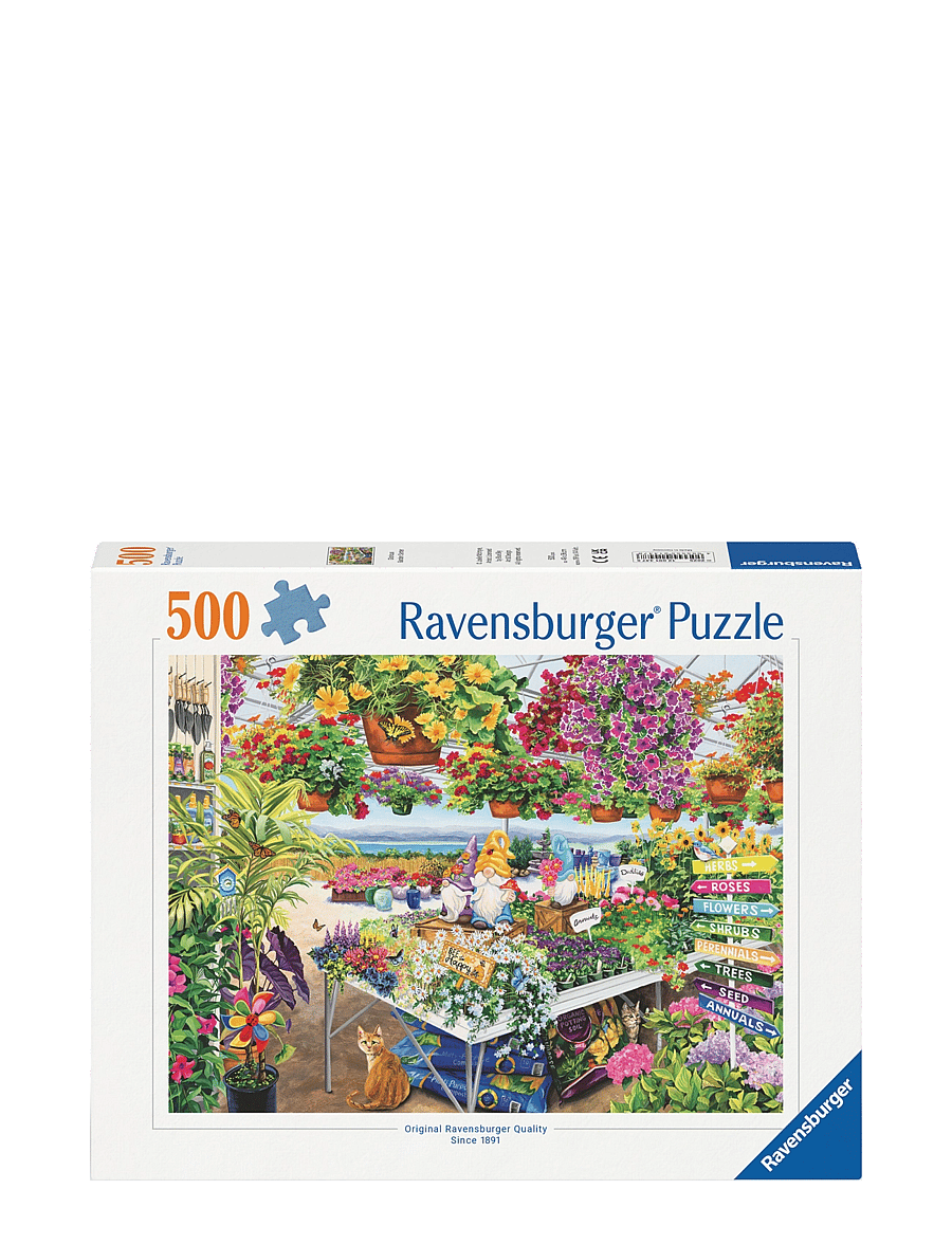 Ravensburger - Glorious Garden Center 500p - klassísk púsl - multi coloured - 0