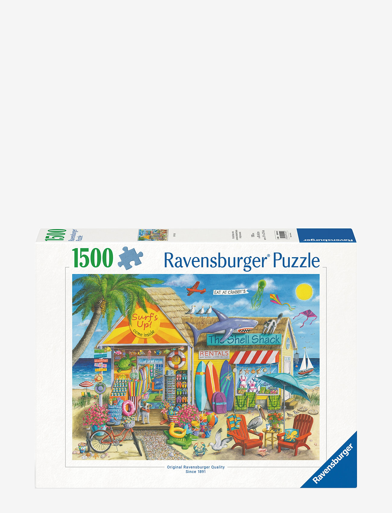 Ravensburger - Surf's Up 1500p - classic puzzles - multi coloured - 0