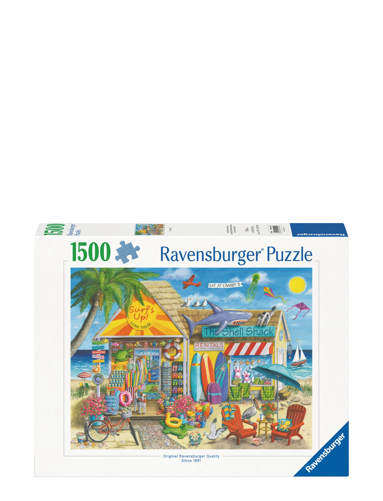 Ravensburger Surf's Up 1500p - Legetøj - MULTI COLOURED / multi