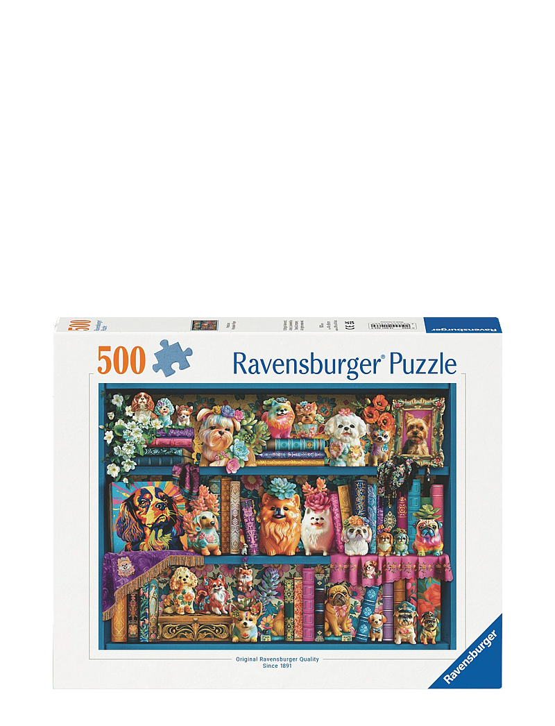 Ravensburger - Precious Porcelain Pups 500p - klassísk púsl - multi coloured - 0