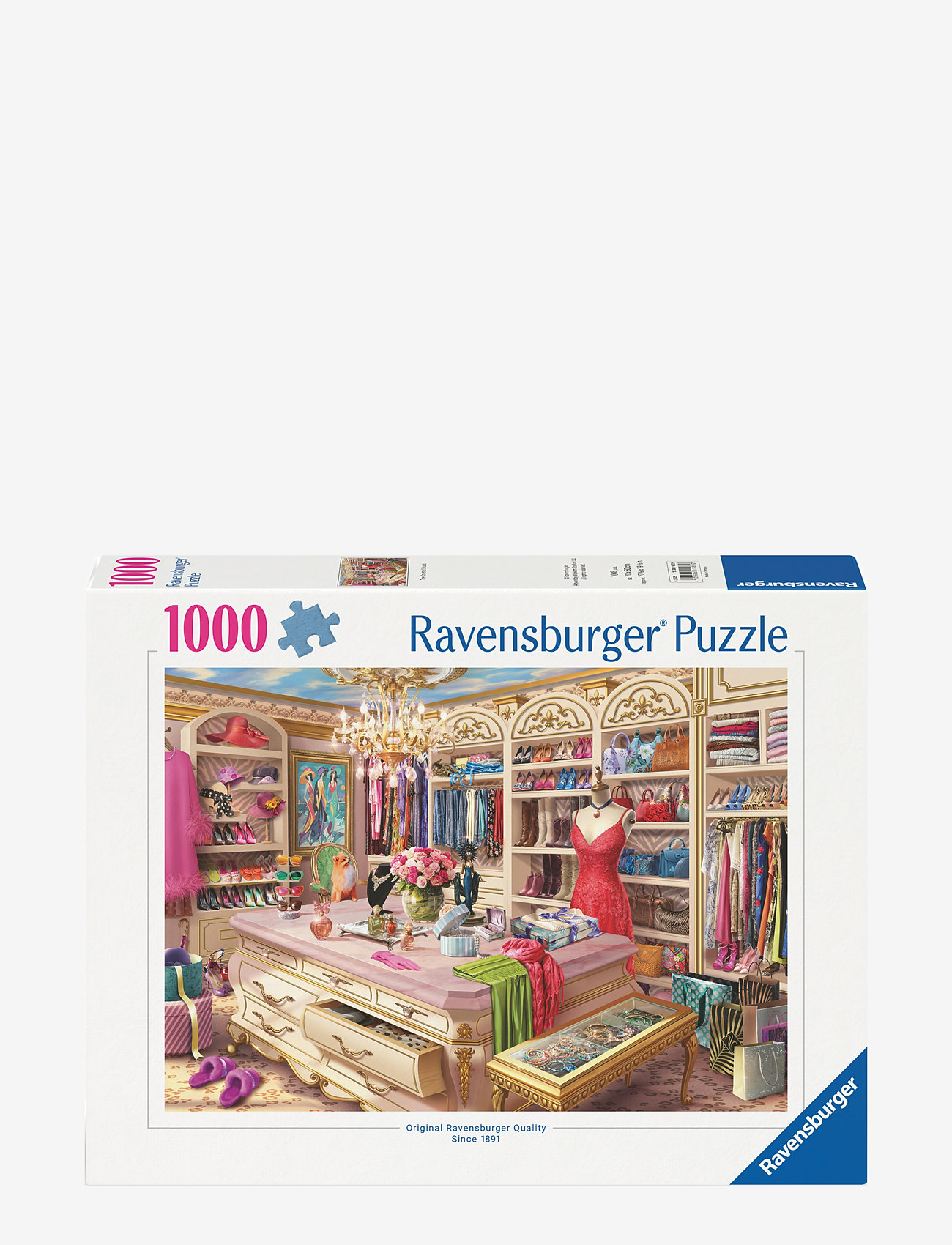 Ravensburger - The Coveted Closet 1000p - classic puzzles - multi coloured - 0