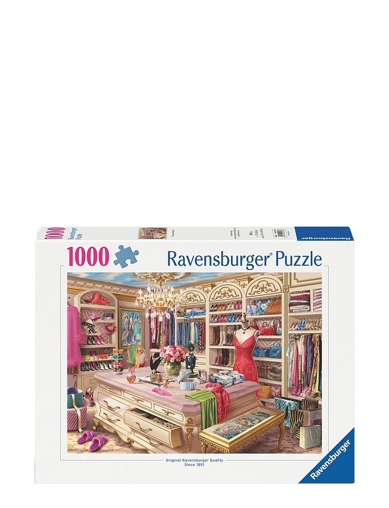 Ravensburger - The Coveted Closet 1000p - klassísk púsl - multi coloured - 0
