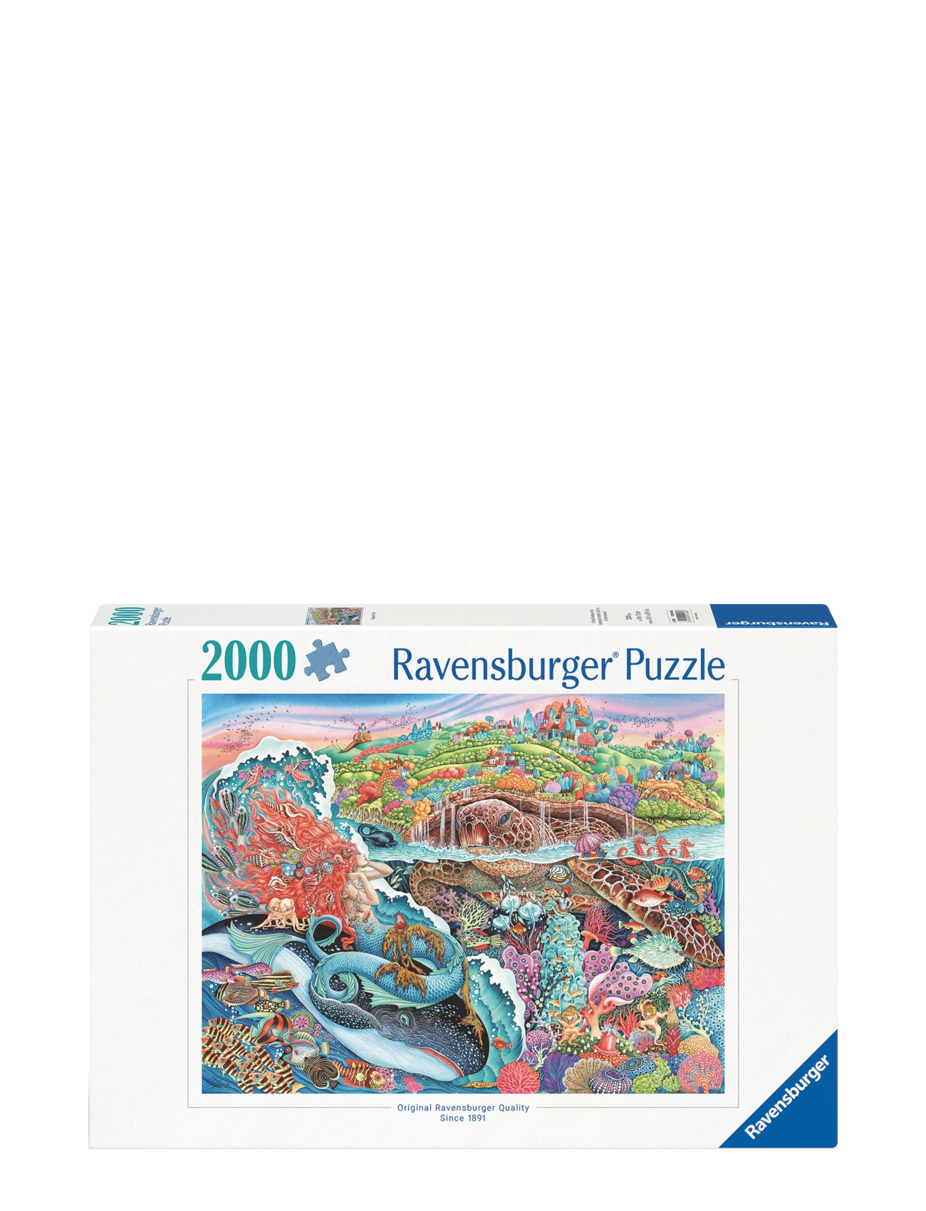 Ravensburger Thalassic Tale 2000P, Børn, Classic Puslespil, Multi/mønstret, Str: ONE SIZE