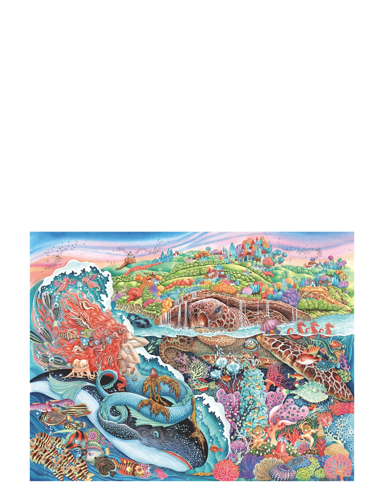 Ravensburger - Thalassic Tale 2000p - klassiske puslespill - multi coloured - 1