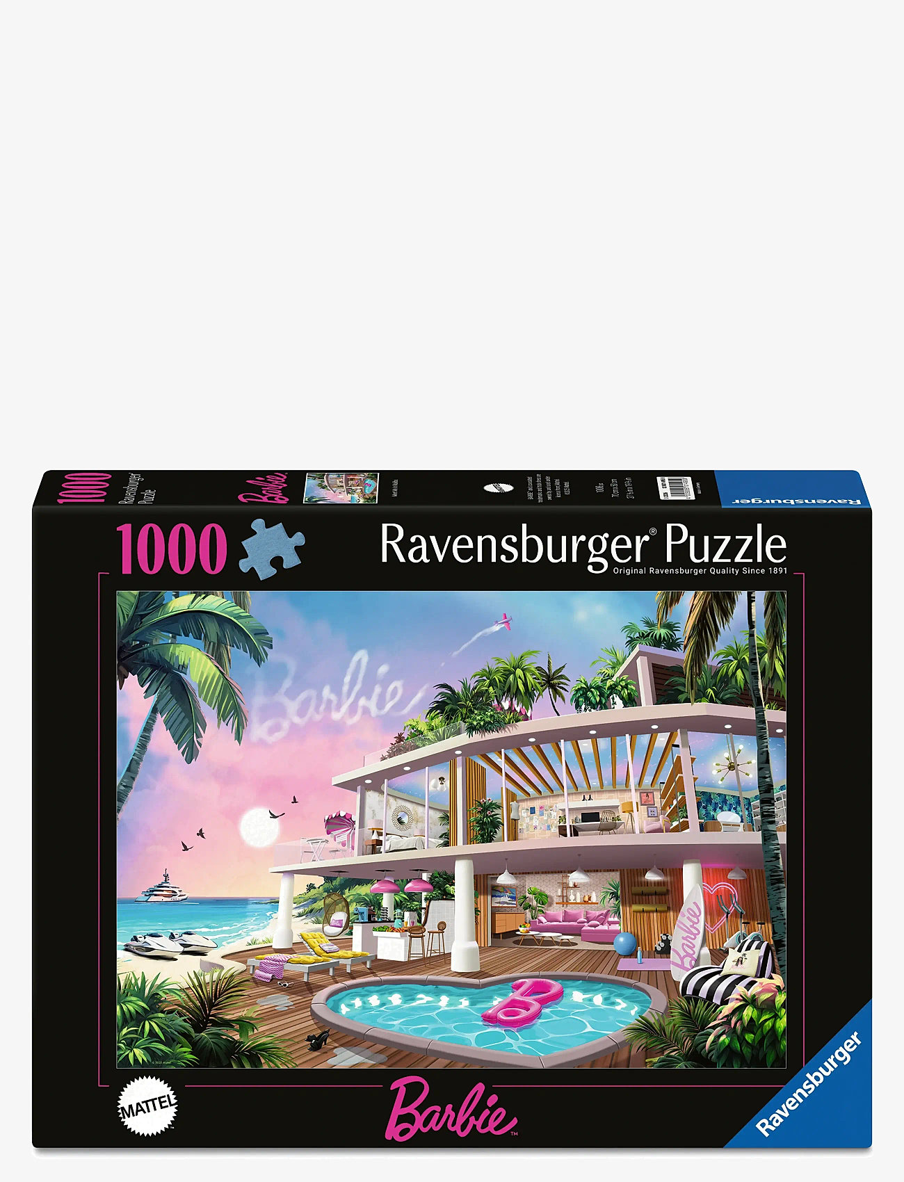 Ravensburger - Barbie 1000p - klassiska pussel - multi coloured - 0