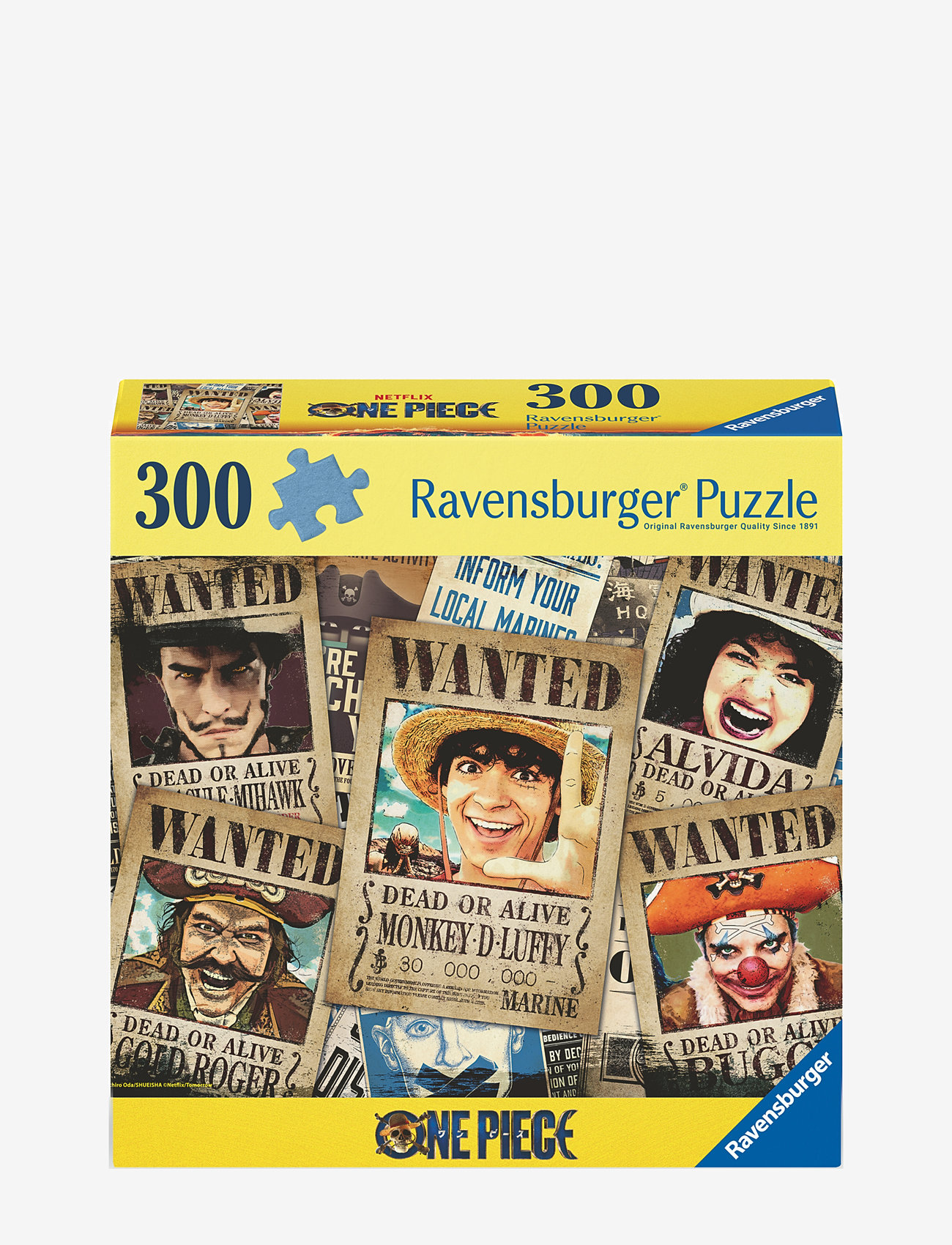 Ravensburger - One Piece 300p Ad - klassiska pussel - multi coloured - 1