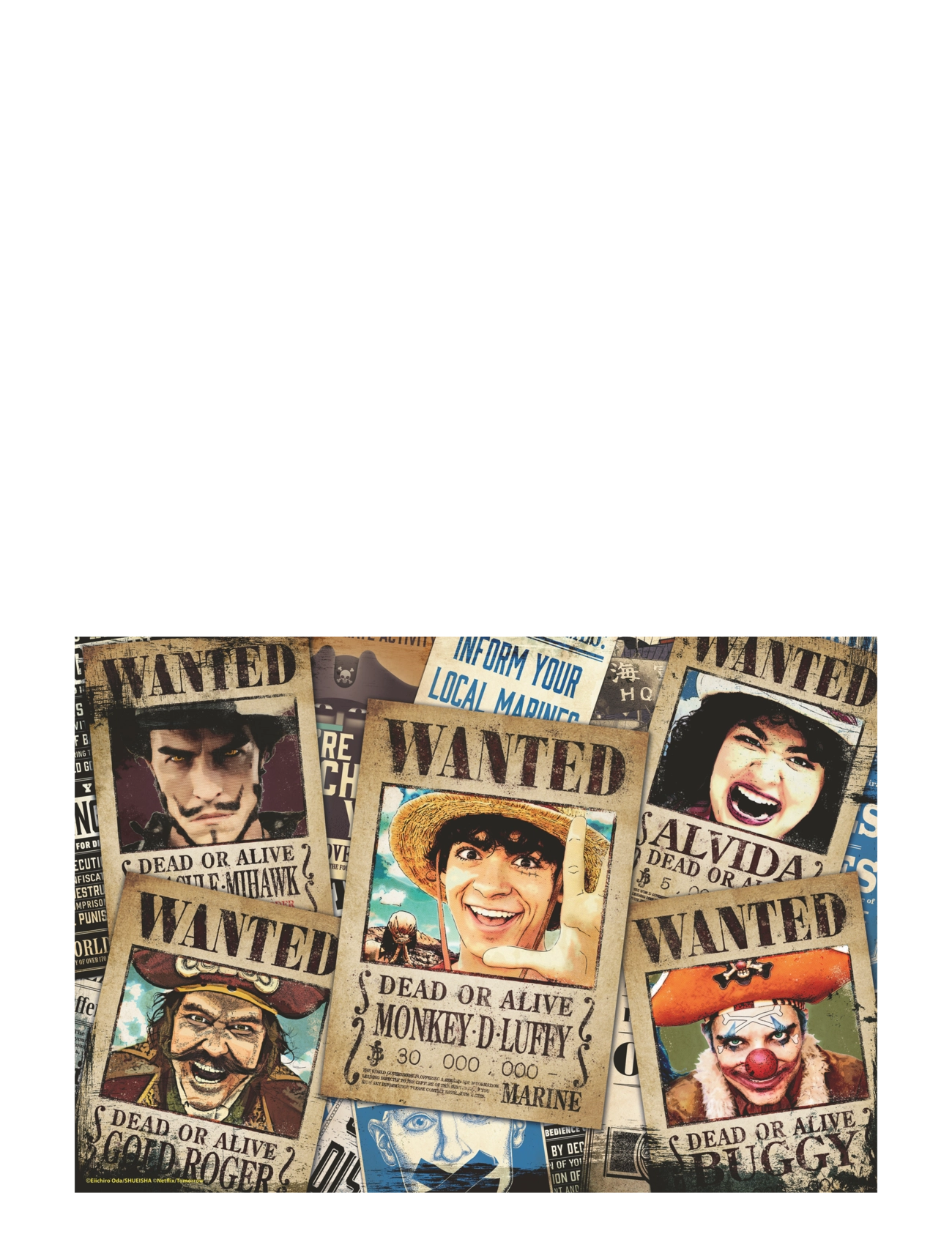 Ravensburger - One Piece 300p Ad - klassiset palapelit - multi coloured - 2