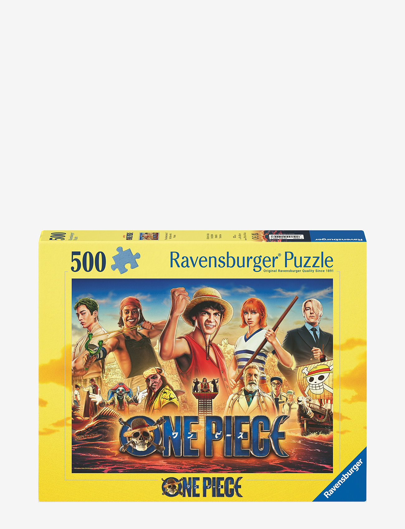 Ravensburger - One Piece 500p - klassiske puslespil - multi coloured - 1