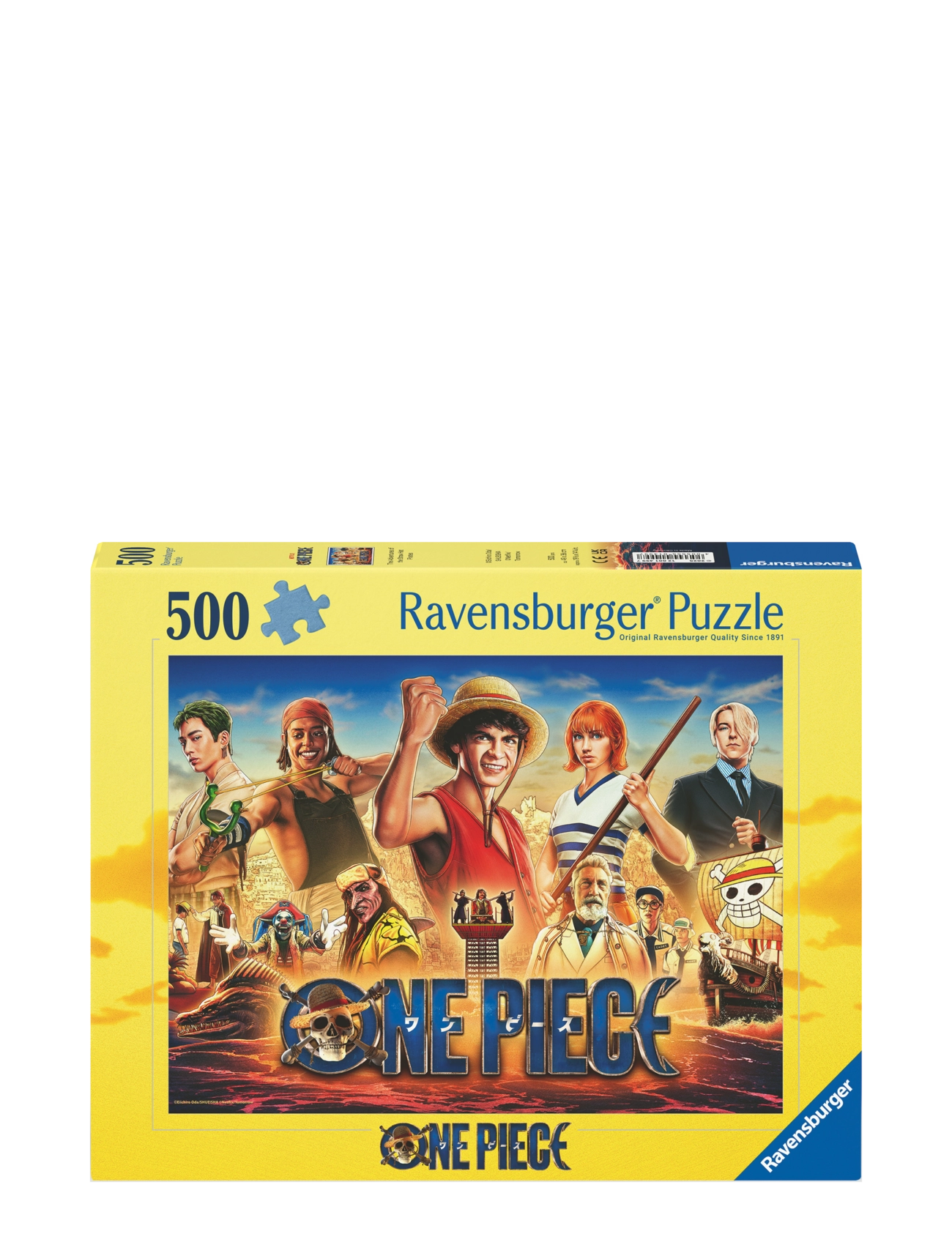 Ravensburger One Piece 500p - Klassiske puslespil - MULTI COLOURED / multi