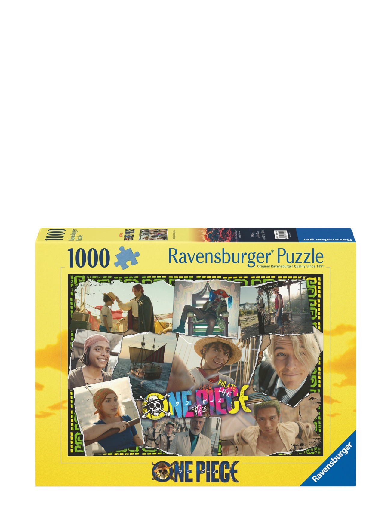 Ravensburger One Piece 1000p - 4 for 3 - MULTI COLOURED / multi