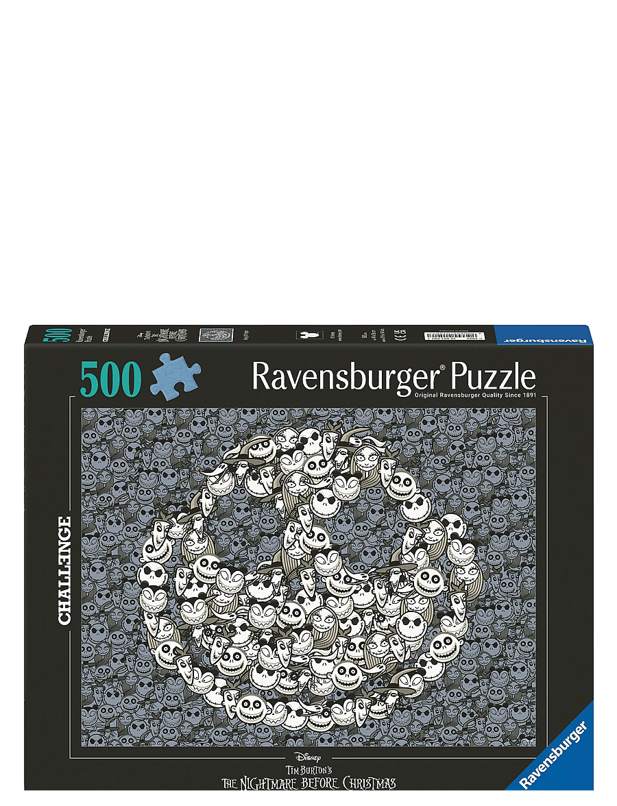 Ravensburger - Nightmare Before Christmas 500p - klassiska pussel - multi coloured - 0