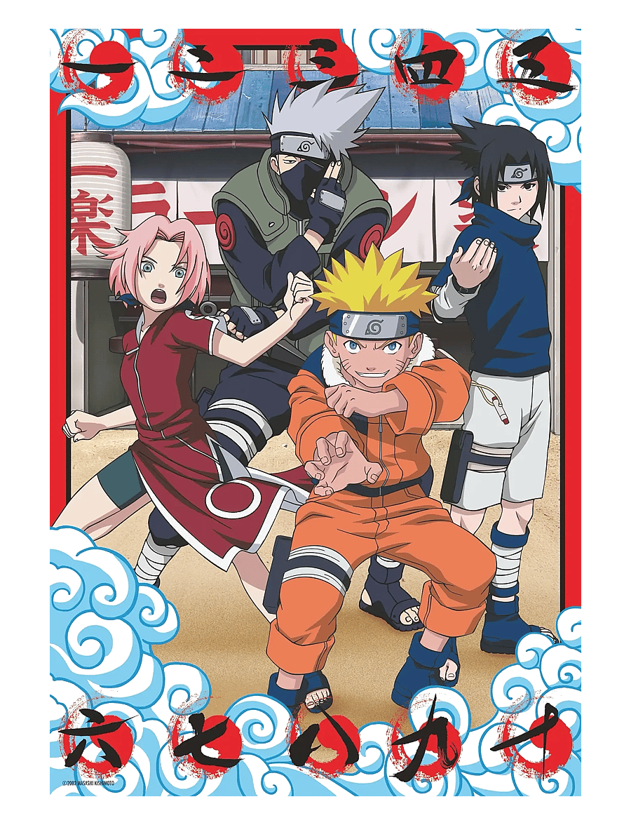 Ravensburger - Naruto 300p - klassiset palapelit - multi coloured - 1