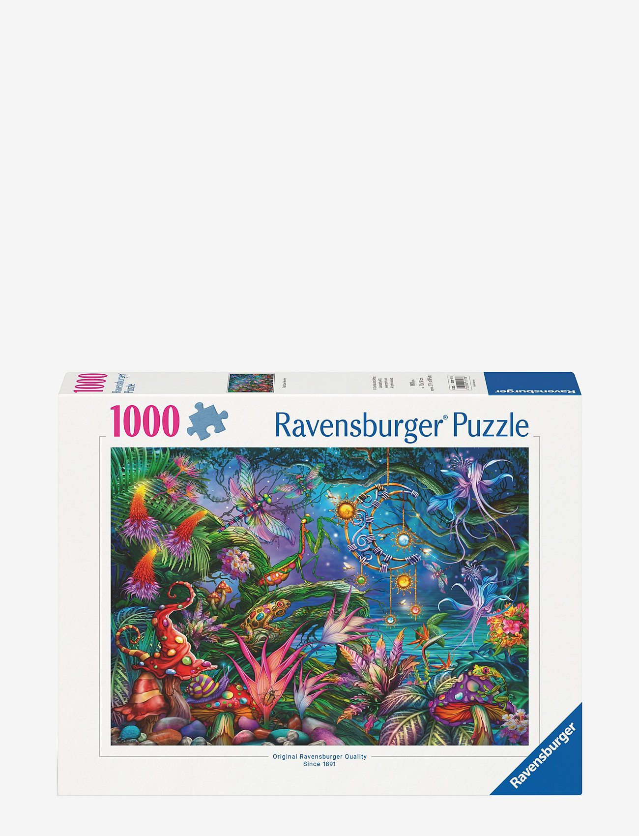 Ravensburger - Regnbuedrømmeri 1000p - classic puzzles - multi coloured - 0