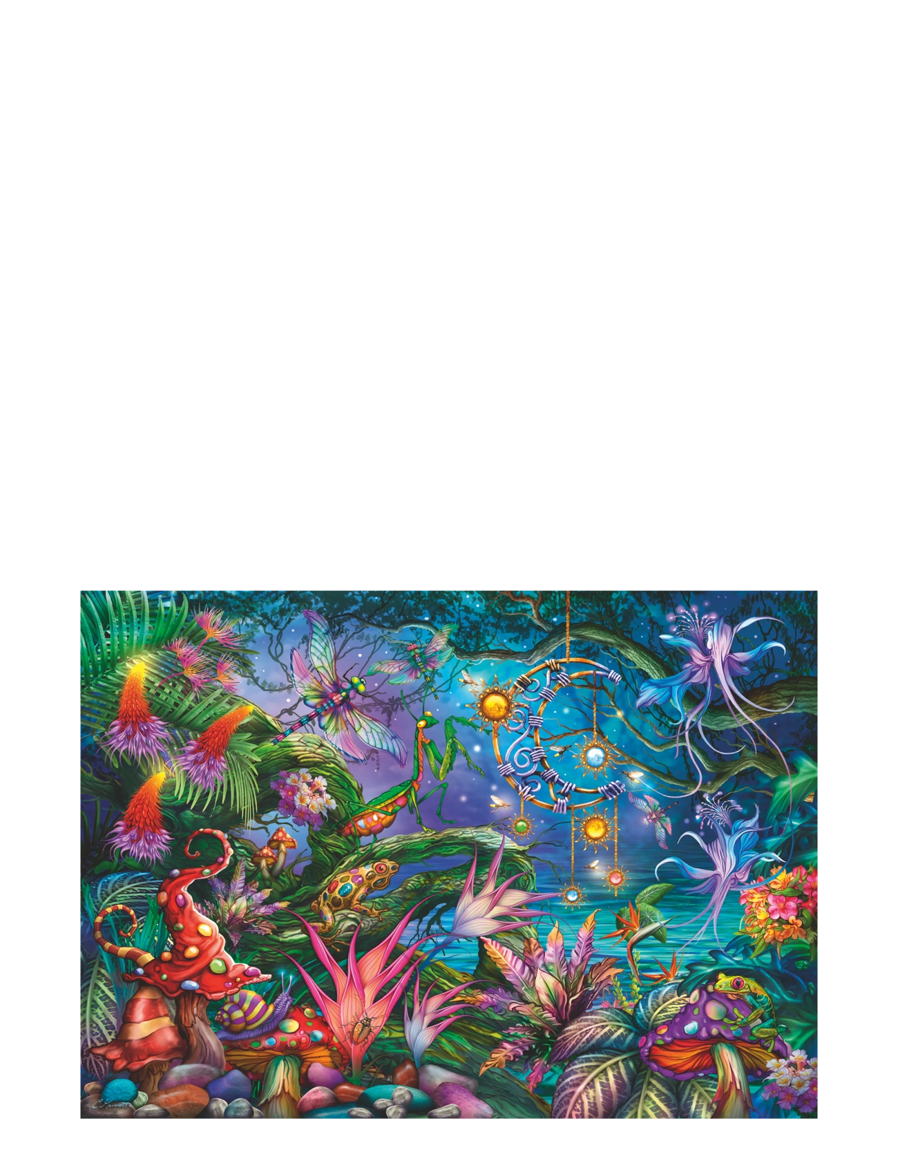 Ravensburger - Rainbow Reverie 1000p - klassiska pussel - multi coloured - 1