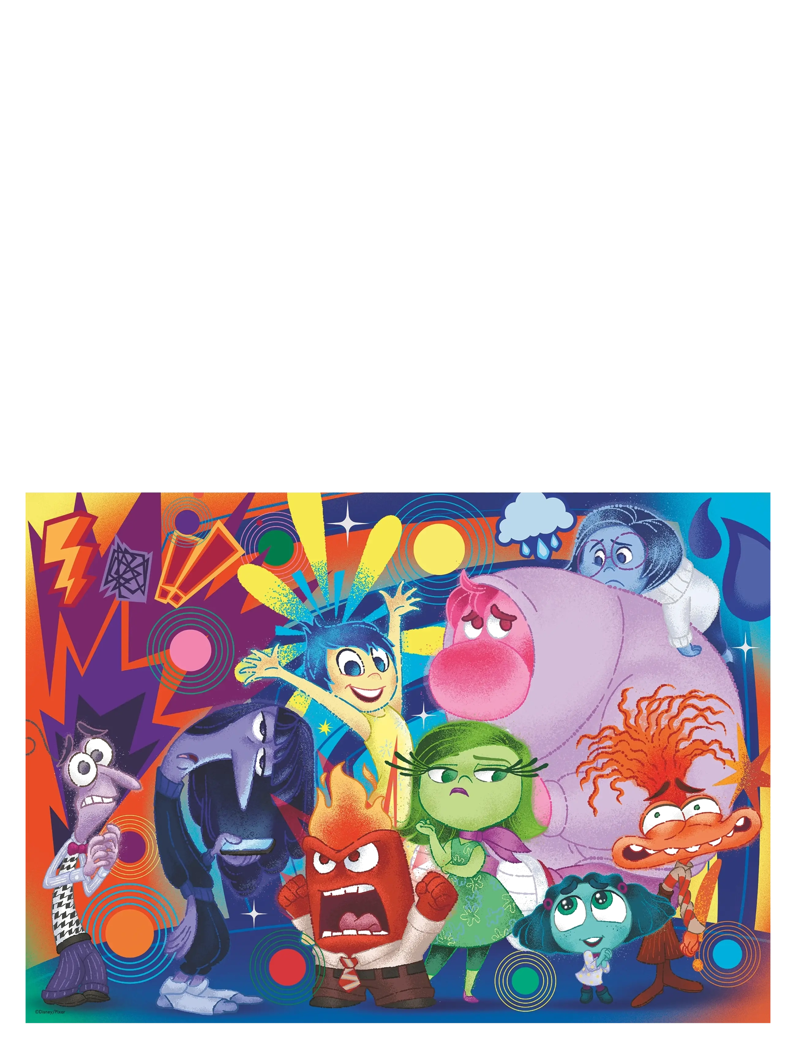 Ravensburger - Inside Out 2 1000p - klassiset palapelit - multi coloured - 1