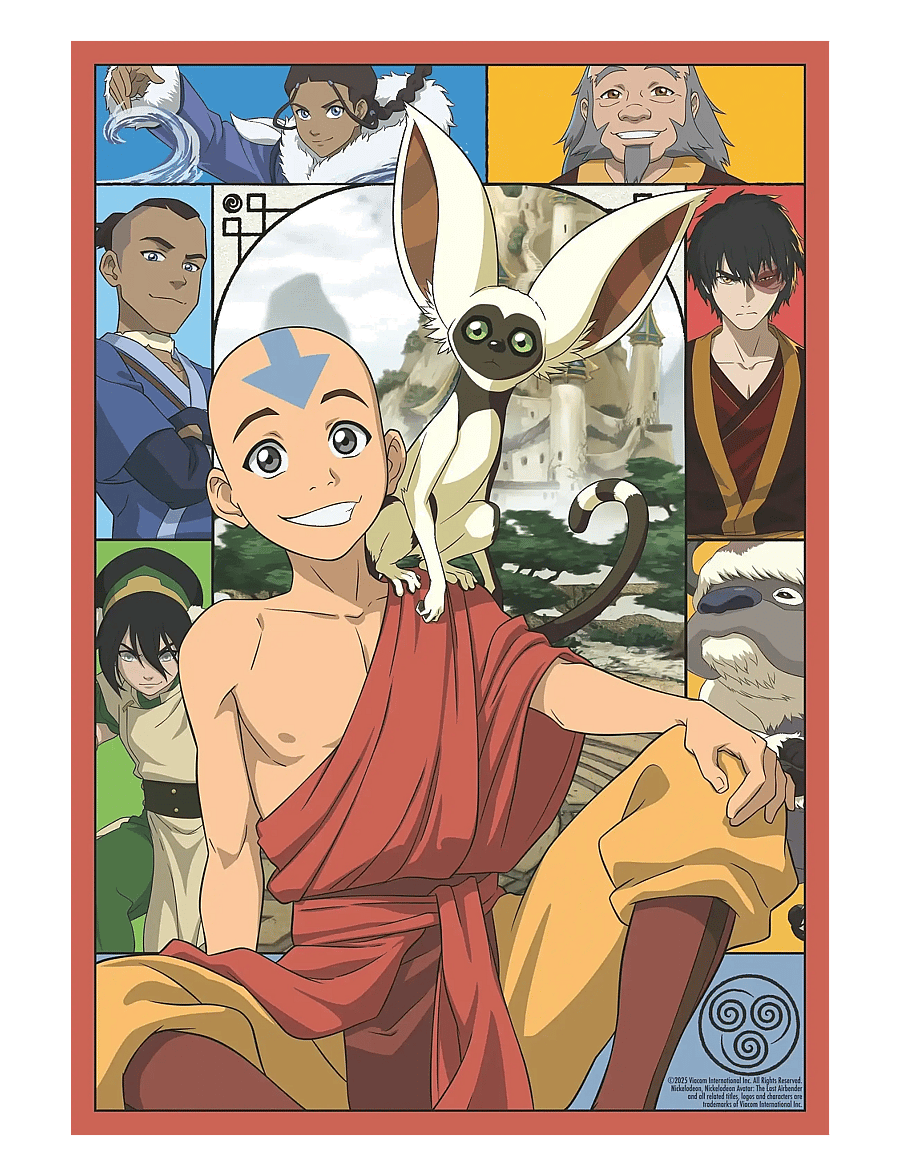 Ravensburger - Avatar The Last Airbender 300p - klassísk púsl - multi coloured - 1