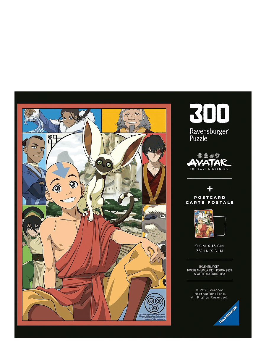 Ravensburger - Avatar The Last Airbender 300p - klassísk púsl - multi coloured - 2
