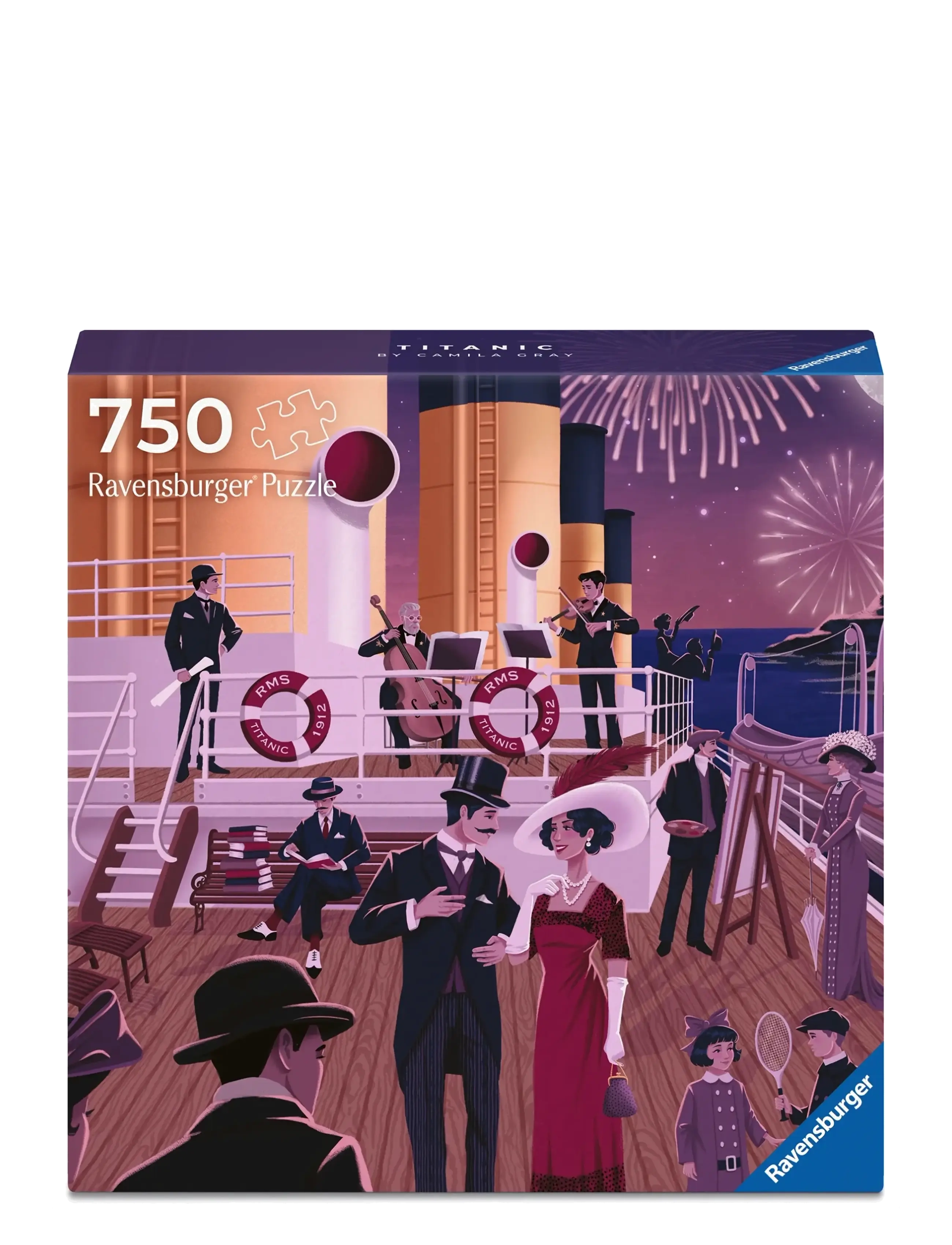 Ravensburger Titanic 750p - App deal - MULTI COLOURED / multi