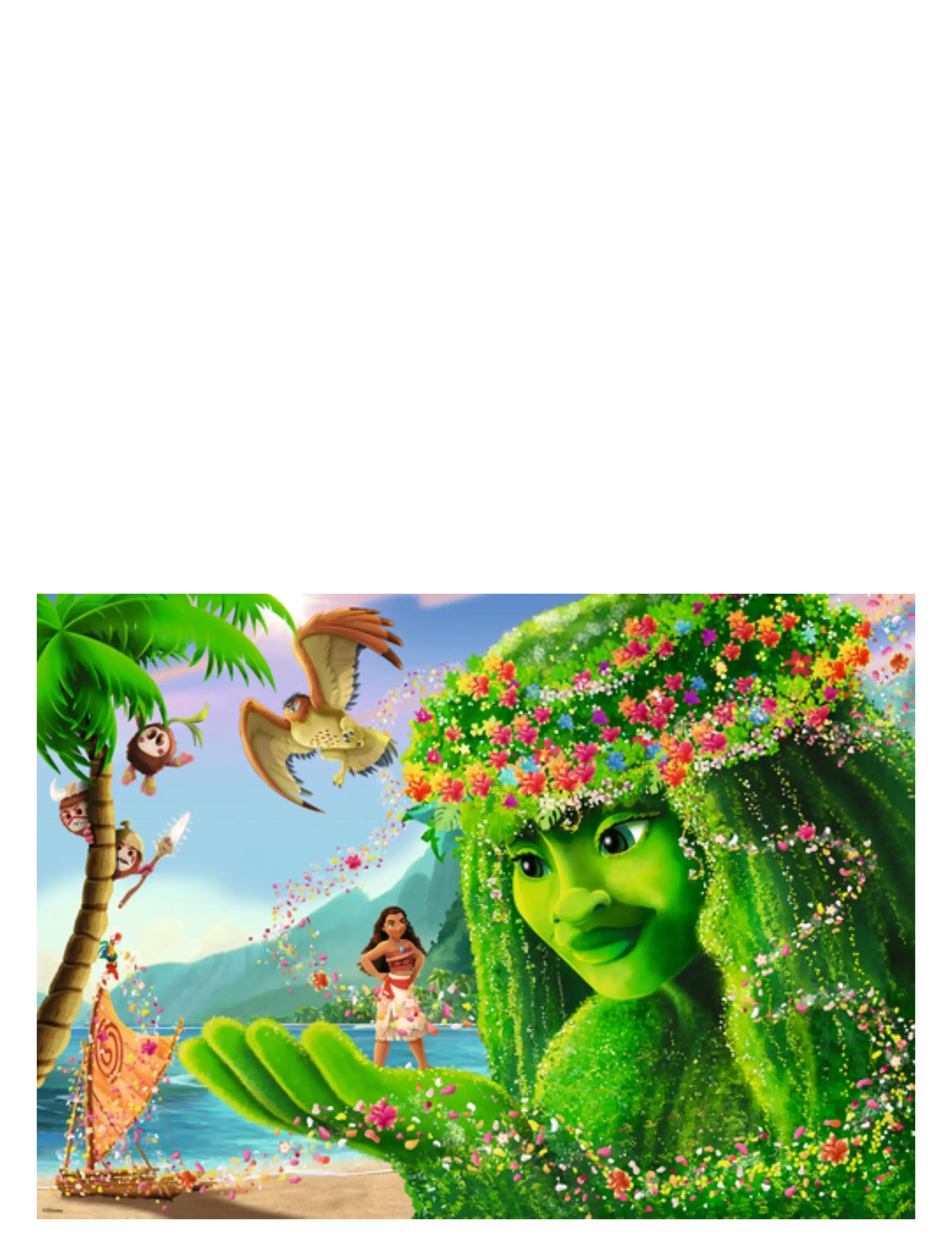 Ravensburger - Vaiana 1000p - multi coloured - 1