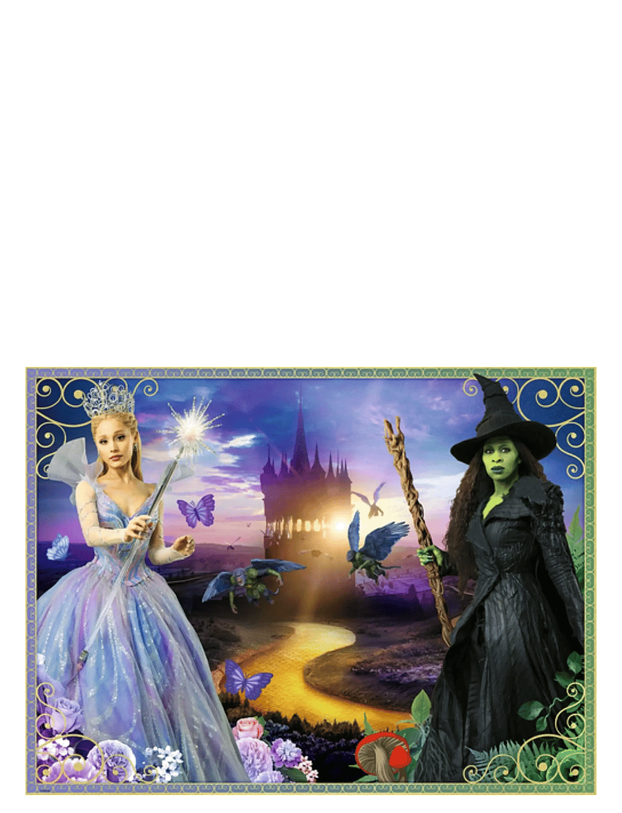 Ravensburger - Wicked Movie Part 2 1500p - klassísk púsl - multi coloured - 1