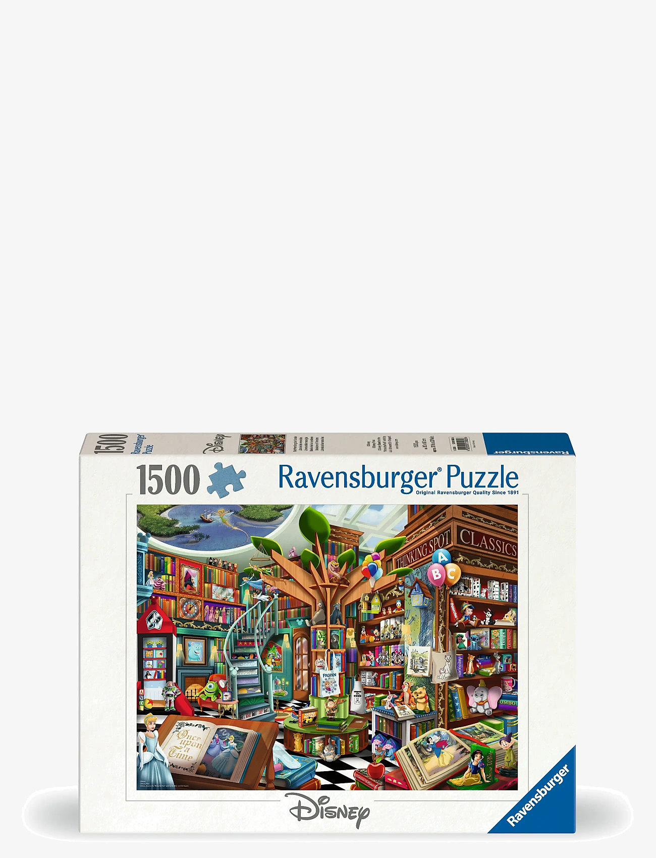 Ravensburger - Disney Story Book 1500p - klassiske puslespil - multi coloured - 0