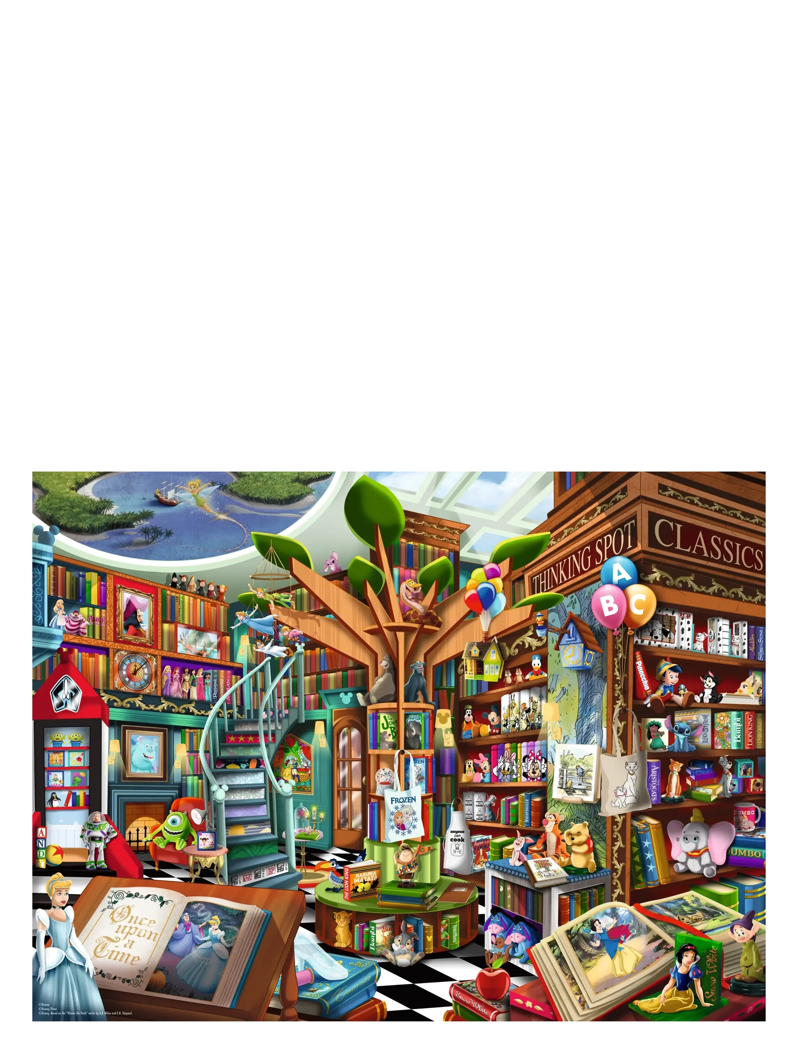 Ravensburger - Disney Story Book 1500p - klassiset palapelit - multi coloured - 1
