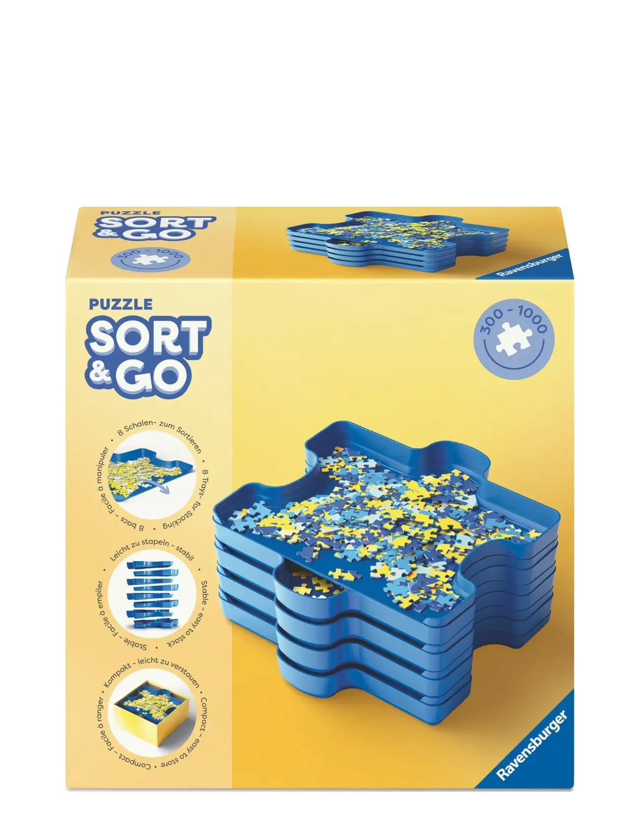 Ravensburger Puzzle Sort & Go - Legetøj - MULTI COLOURED / multi