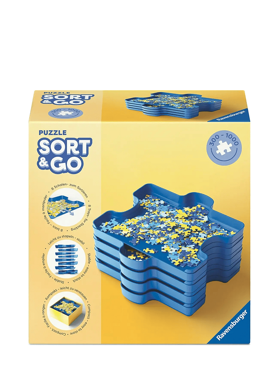 Ravensburger - Puzzle Sort & Go - klassiska pussel - multi coloured - 0