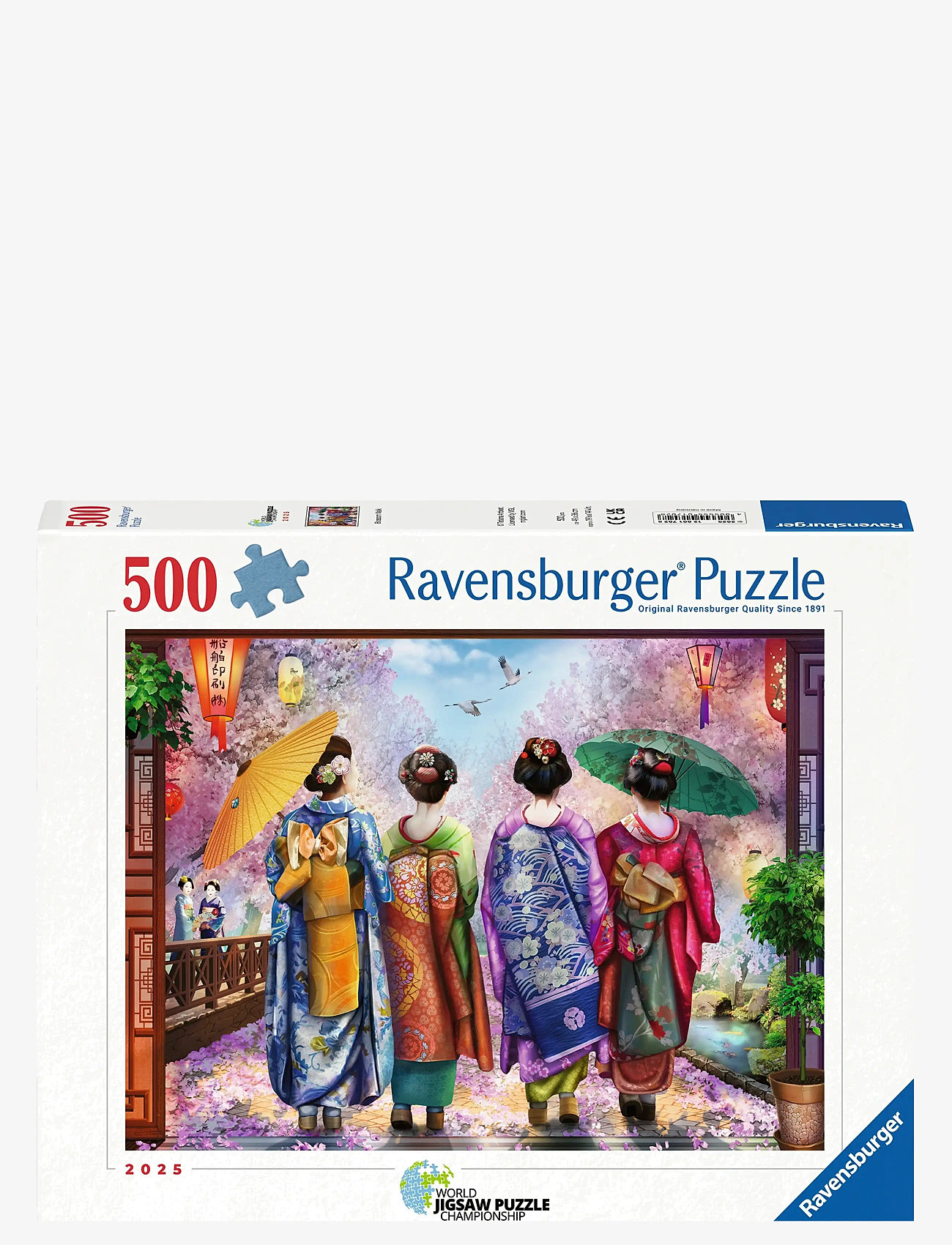 Ravensburger - Blossom Walk 500p - spil & puslespil - multi coloured - 0