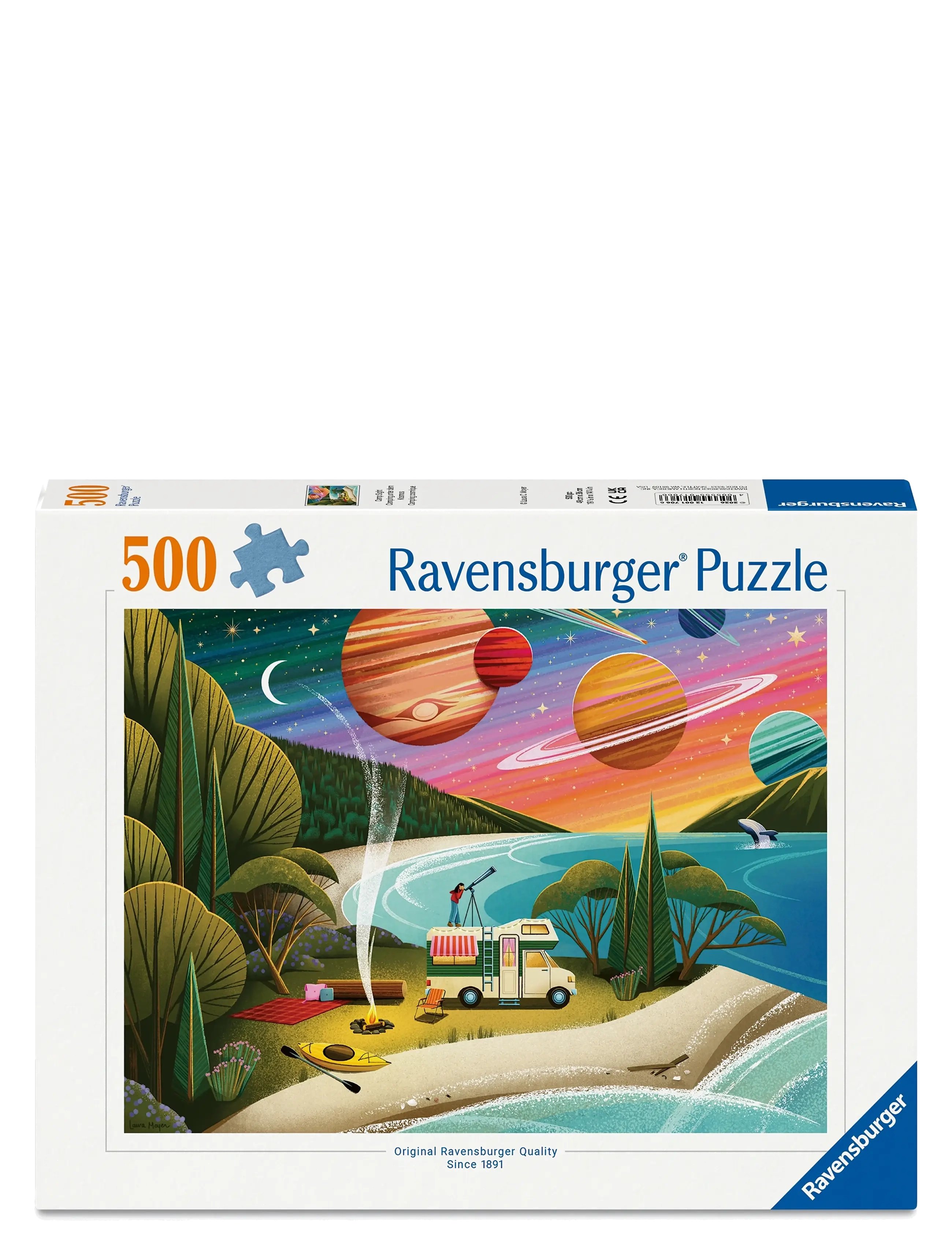 Ravensburger Leirplass 500p - Legetøj - MULTI COLOURED / multi